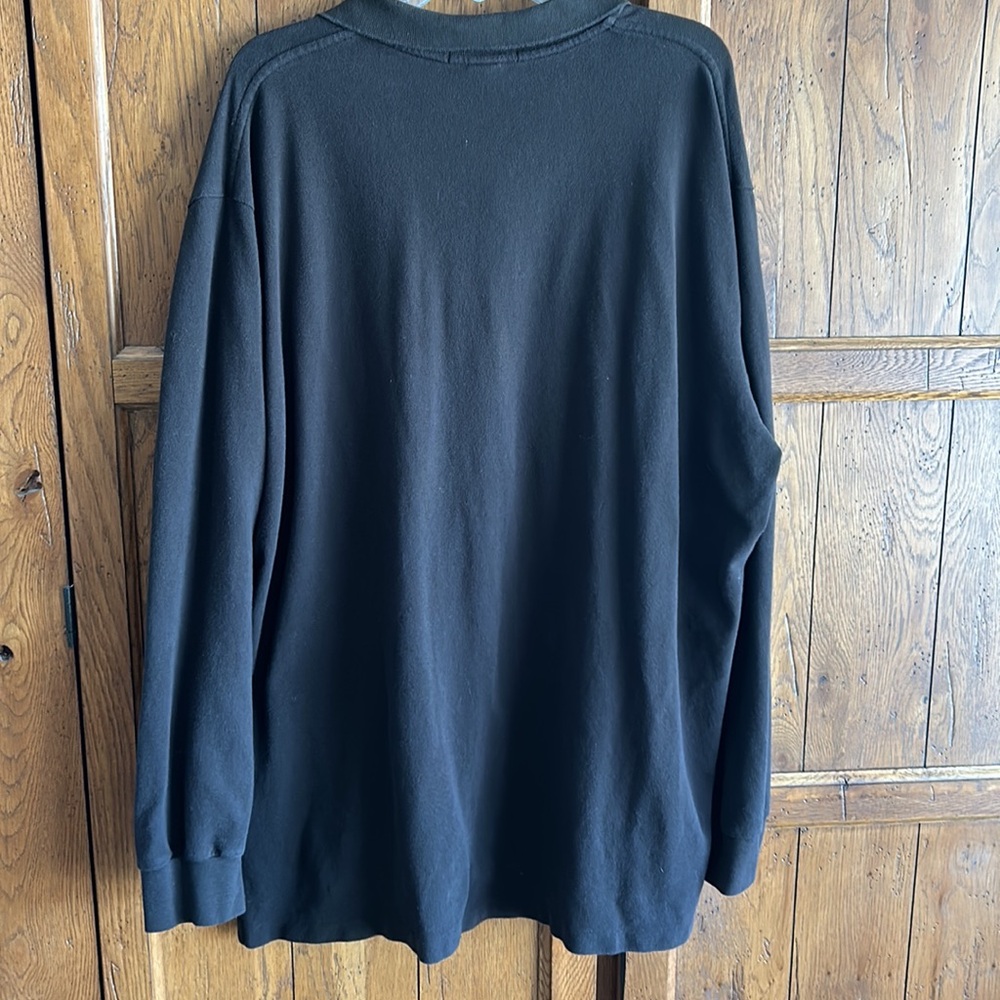 POLO Ralph Lauren CLASSIC Long Sleeved BROWN POLO SHIRT 100% Cotton XXL - Picture 2 of 5